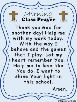 Opening Prayer For Class - maniacgoodsite