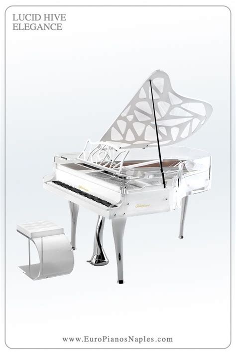 Bluthner Lucid Hive Elegance Acrylic Piano For Sale