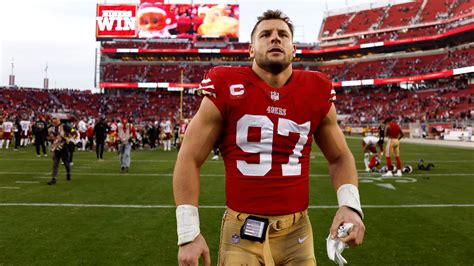 49ers Nick Bosa Fined By Nfl For Crashing Interview Wearing Maga Hat