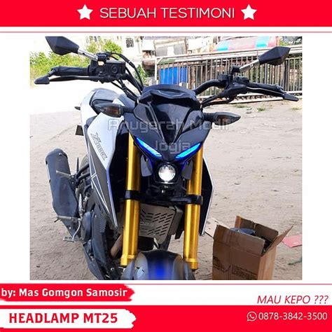 Modifikasi Headlamp Mt25 Universal