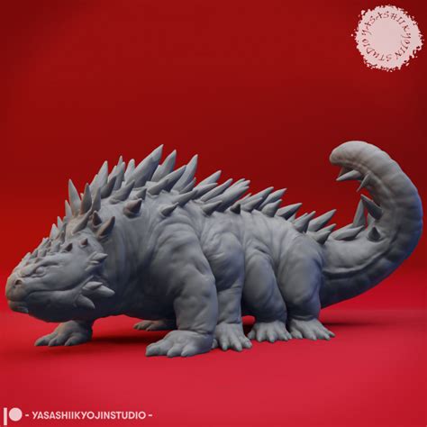 3d Printable Basilisk Tabletop Miniature By Yasashii Kyojin Studio