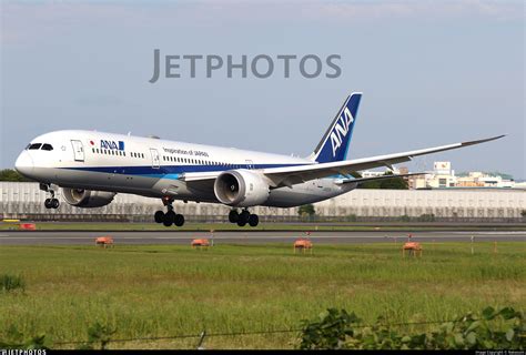 Ja833a Boeing 787 9 Dreamliner All Nippon Airways Ana Nakasuiiii Jetphotos