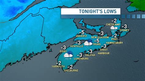 Nova Scotias Messy Weather To Clear Overnight And Turn Sunny Tomorrow