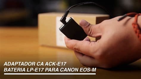 Adaptador Ca Ack E Dummy Acoplador Dr E Mirrorless Para Canon Lp