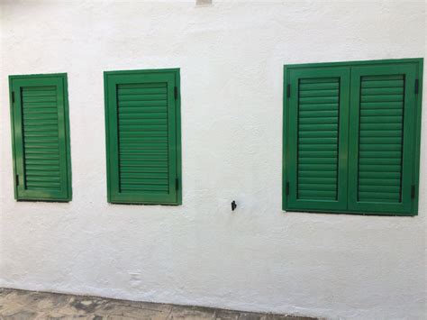 Mallorquinas Verdes ALUMINIOS DOS Aluminios En Reus Cerrajeria Y