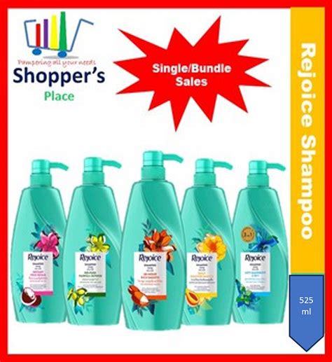 Single Bundle Sales Rejoice Shampoo Ml Anti Dandruff Hairfall Frizz