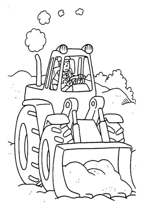 Free Printable Tractor Coloring Pages For Kids