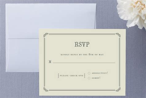 Ways To Word Your RSVP Card - Rustic Wedding Chic