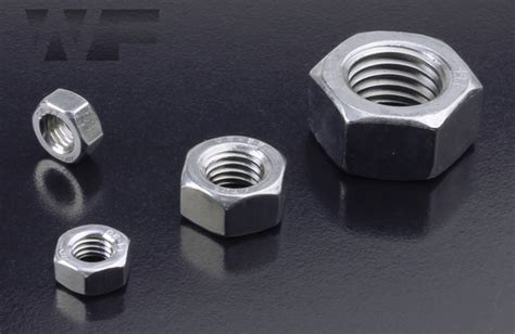 Full Hex Nuts Standard Pitch DIN 934 ISO 4032 In A4 80 Stainless