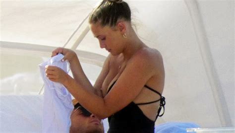 Francesca Aiello Nude Tits Flashed On The Beach Scandal Planet