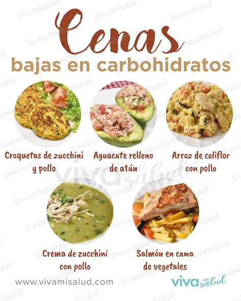 5 cenas bajas en carbohidratos – Artofit