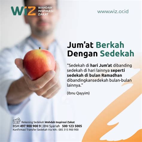 Jum At Berkah Dengan Sedekah WAHDAH INSPIRASI ZAKAT