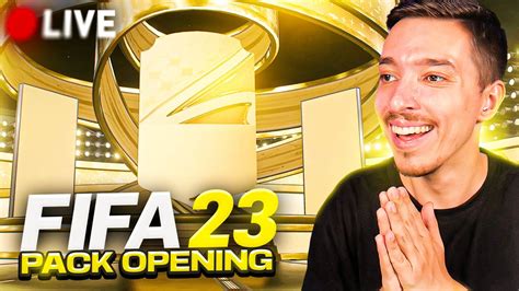 Fifa 23 Pack Opening Live Youtube