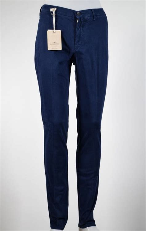 Pantaloni Moda Uomo Quota Otto Slim Fit Collezione Autunno Inverno Shop