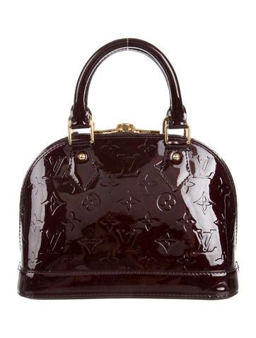 Louis Vuitton Vernis Alma Bb Handbags Lou The Realreal