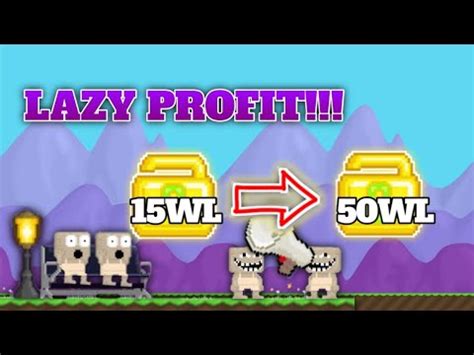 Lazy Profit Only Splice Wl To Wl Growtopia Youtube