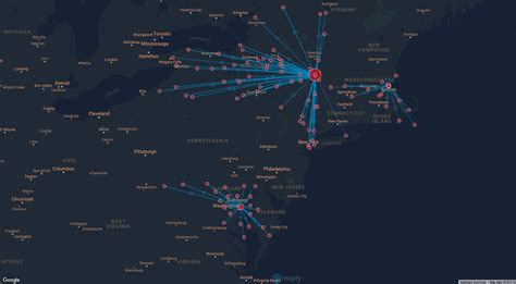 geographic network map spatial network mapping tools  features