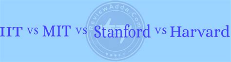 IIT vs MIT vs Stanford vs Harvard- What Should I Pick? [IIT Acceptance ...