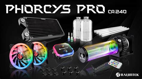 Phorcys Pro Ca240 A Full Water Cooling Kit Including Copper Water