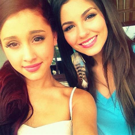 Would Victoria Justice Ever Do A Duet With Ariana Grande Find Out