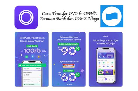 Cara Transfer Ovo Ke Dana Permata Bank Dan Cimb Niaga Bams