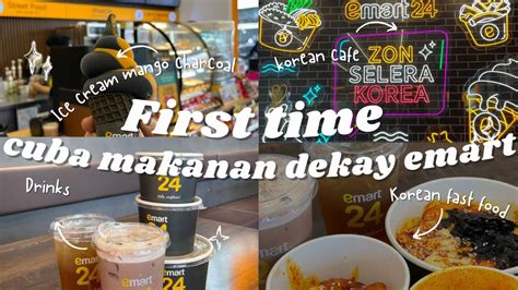 CUBA MAKAN MAKANAN EMART 24 Troika KOTA BHARU Review Korean Food