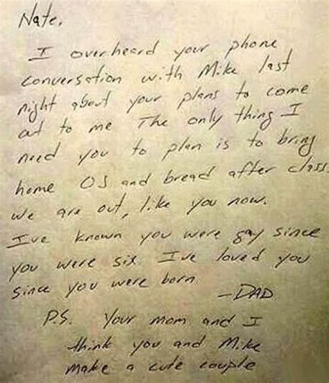 Pai descobre que o seu filho é gay então ele escreve uma carta que todos os pais deviam ler