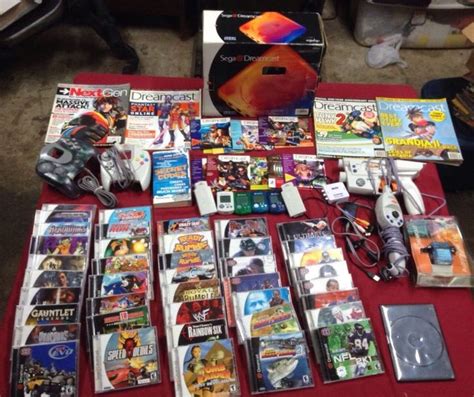 Collection Lot Sega Dreamcast 40 Games Retrogaming HotDC With Games