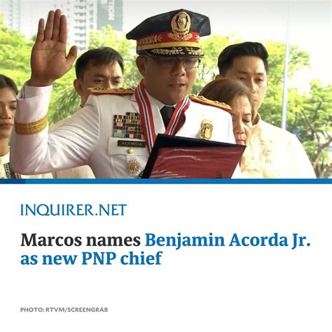 Inquirer On Twitter President Ferdinand Marcos Jr Has Chosen Police