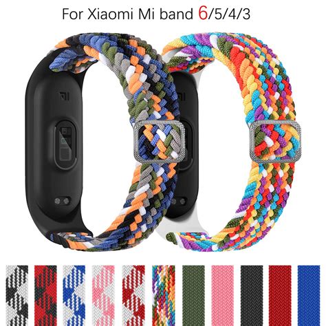 Solo La O Tran Ado Al A De Nylon Para Xiaomi Mi Band Nfc