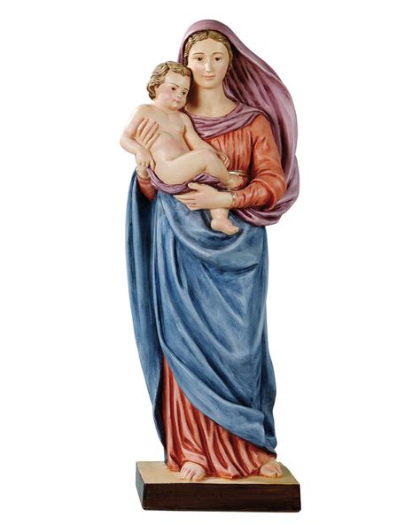 Statua Madonna Con Bambino Cm Pasquini Arte