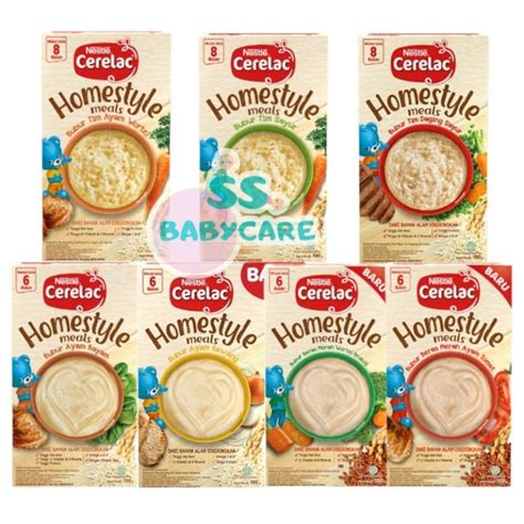 Jual Nestle Cerelac Homestyle Meals Bubur Bayi M M Shopee Indonesia