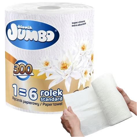 R Cznik Papierowy Kuchenny S Onik Jumbo Maxi Listk W Warstwy Mega