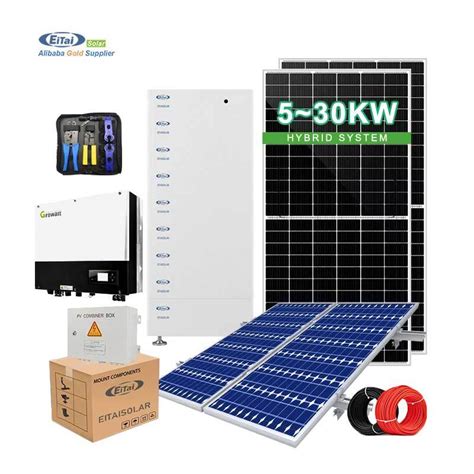 Eitai On Off Grid Pv Home Solar Power Energy Storage Hybrid System China Solar Energy System