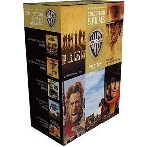 90 ans Warner Coffret 5 films Western Édition limitée Blu ray