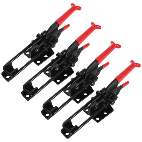 Buy 4 Pack Black Toggle Latch Clamp Self Lock Adjustable Toggle Clamp