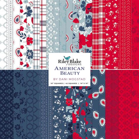 American Beauty 10 Stacker By Dani Mogstad For Riley Blake Designs