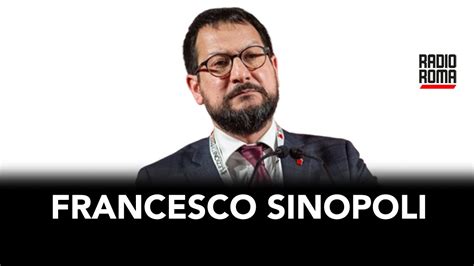 Francesco Sinopoli Presidente Della Fondazione Di Vittorio A Non