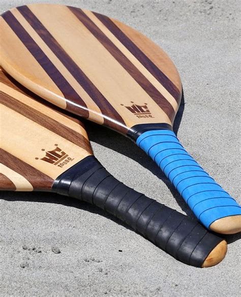 This Wood Paddle Ball Set is a Step Up from the Plastic One You’re Used To