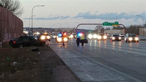 Rollover Crash Closes Southbound I 25 For Several Hours In Colorado Springs