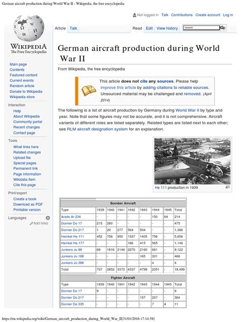 German Aircraft Production During World War Ii Wikipedia The Free