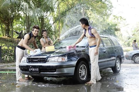 M Y A N M A R H U N K S Myanmar Hunks Car Wash For Mr Magazine