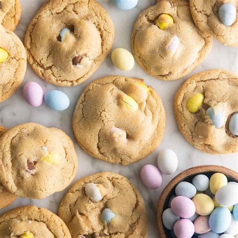 Cadbury Mini Eggs Cookies