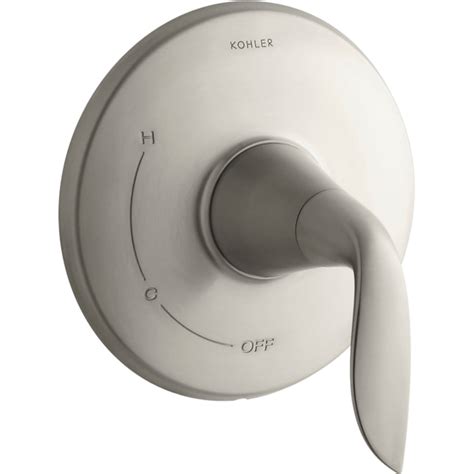 Kohler Refinia Vibrant Brushed Nickel 5 In Bathtubshower Trim Ring 644 In Id At