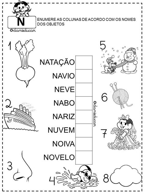 Atividades De Alfabetização Letra B Dani Educar