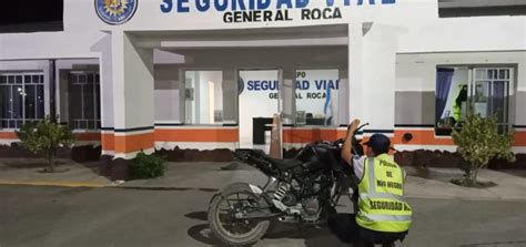 General Roca Incautan moto con pedido de secuestro Policía de Rio Negro