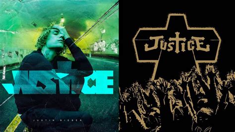 Justin Bieber accused of copying Justice album art | Creative Bloq