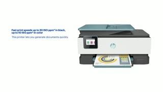 Best Buy Hp Officejet Pro Wireless All In One Instant Ink Ready