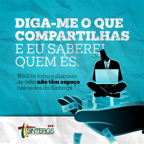 Sintergs lança campanha contra fake news e discurso de ódio Sintergs