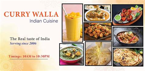 Curry Walla Indian Cuisine The Restaurant Offers Authentic Indian